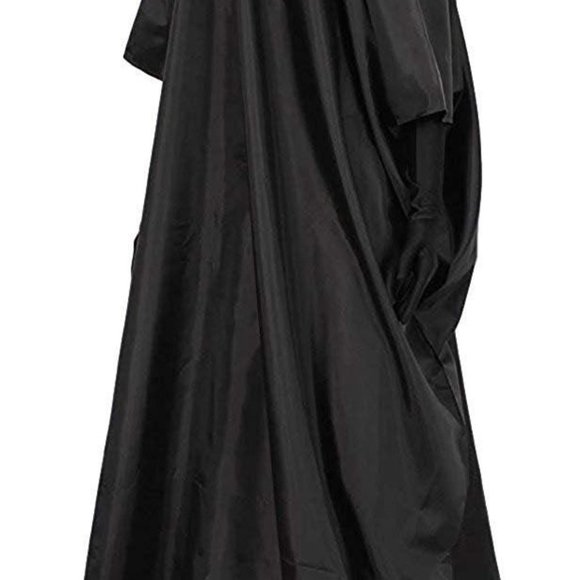 Manga Kaonashi No Face Cosplay Costume Halloween Cloak Outfit + Gloves Mask Set - Picture 7 of 11